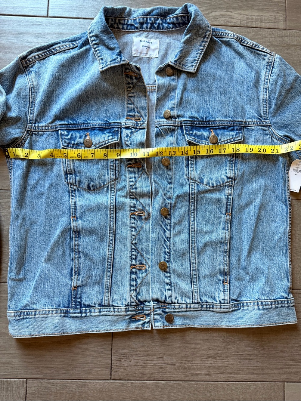 OLD NAVY WOMENS JEAN JACKET - Picture 5 of 9
